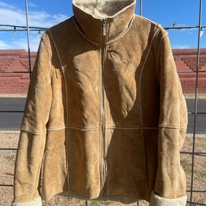 Tan Shearling Women's Jacket